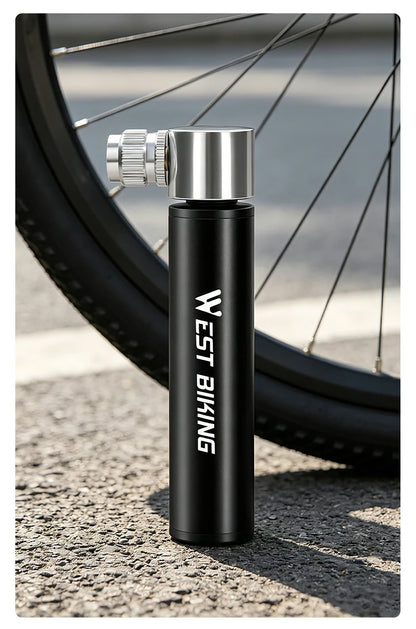 Mini Bomba de Ar Portátil WEST BIKING 120 PSI
