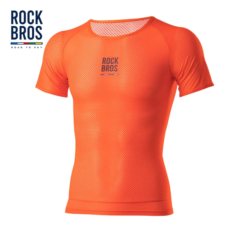 Camisa de Ciclismo ROCKBROS Road to Sky Manga Curta
