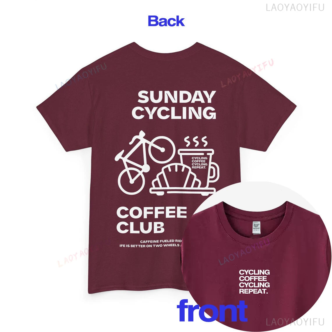 T-Shirt Sunday Cycling Coffee Club