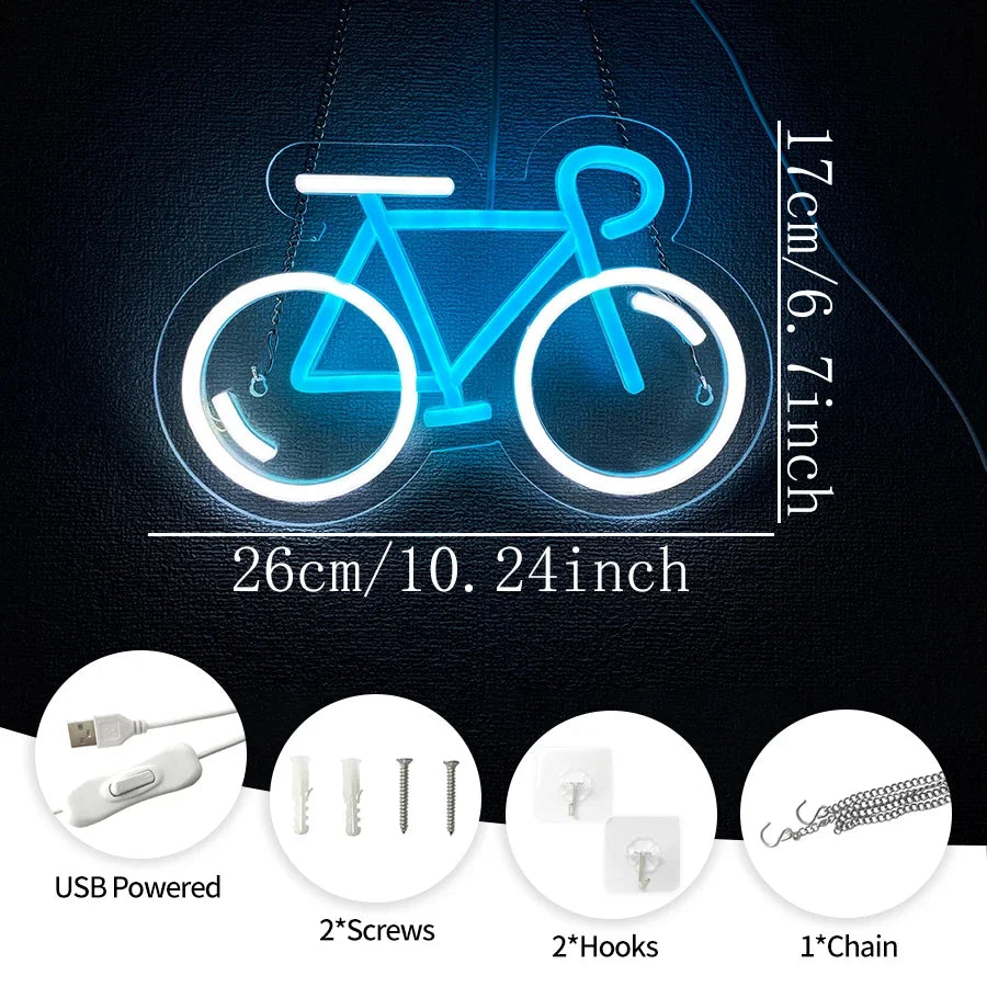 Neon Bicicleta