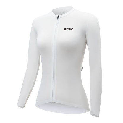 Jersey Ciclismo Feminina BCBE-ING Manga Longa