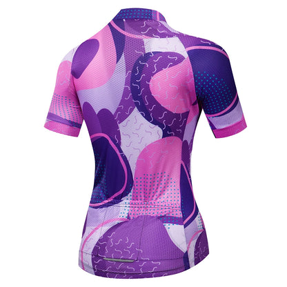 Jersey Ciclismo Feminina VENDULL Verão Manga Curta