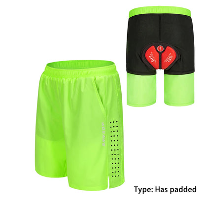 WOSAWE Men's Cycling Shorts 