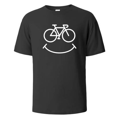 Camiseta Casual Bike Smile