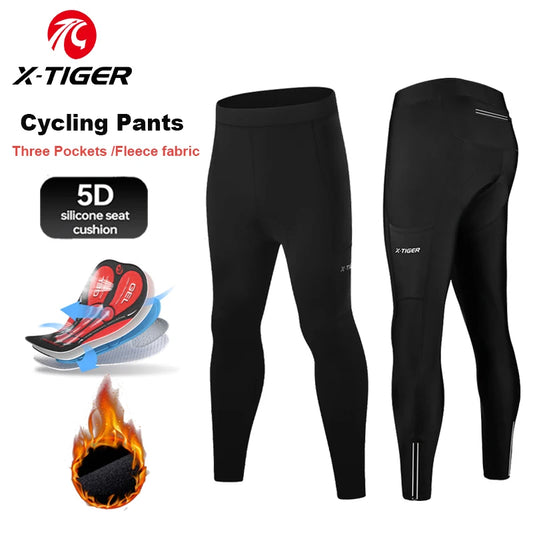 Calça de Ciclismo Masculina X-TIGER