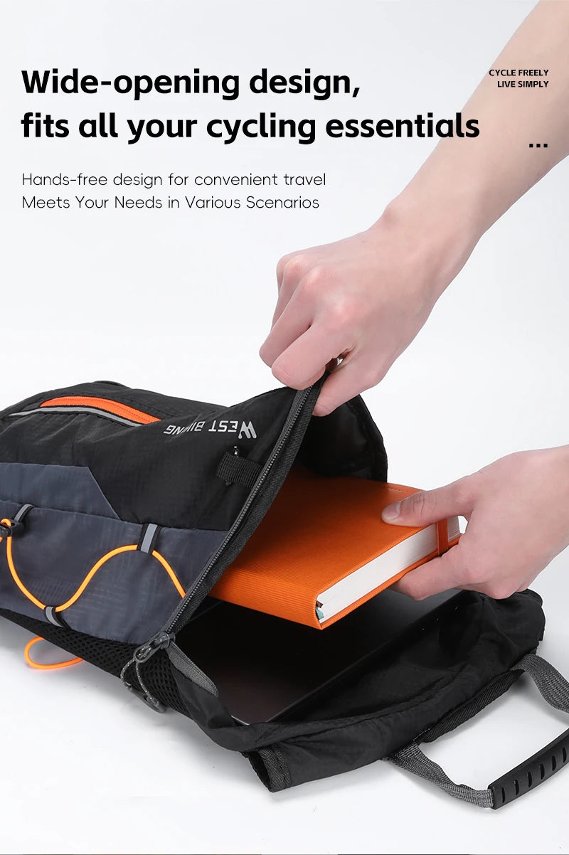 Mochila de Hidratação WEST BIKING 10L