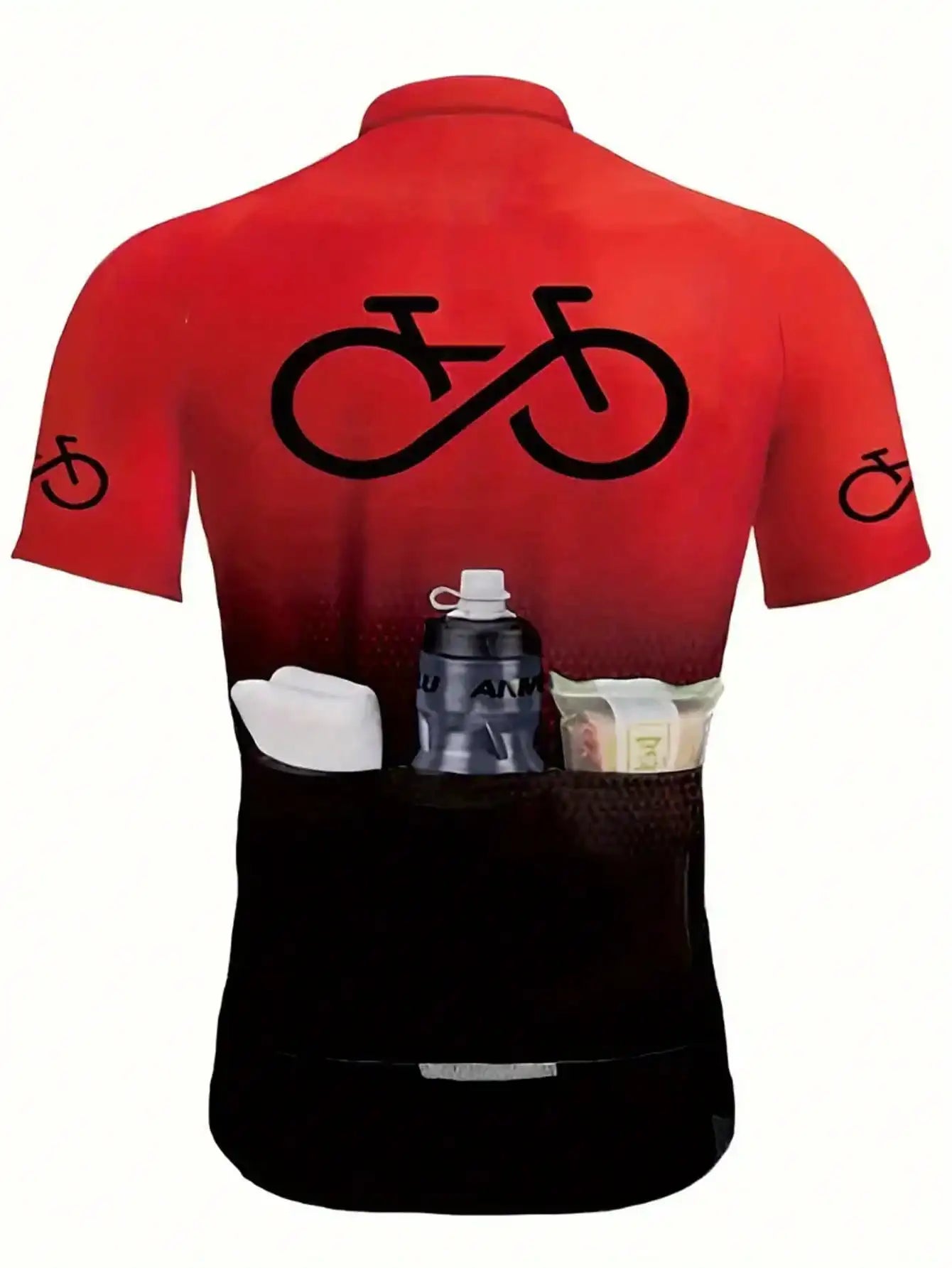 Camiseta de Ciclismo Masculina Manga Curta