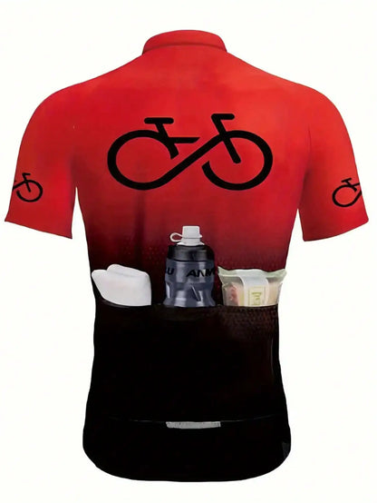 Camiseta de Ciclismo Masculina Manga Curta