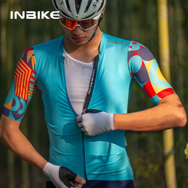 Camisa de Ciclismo Masculina INBIKE