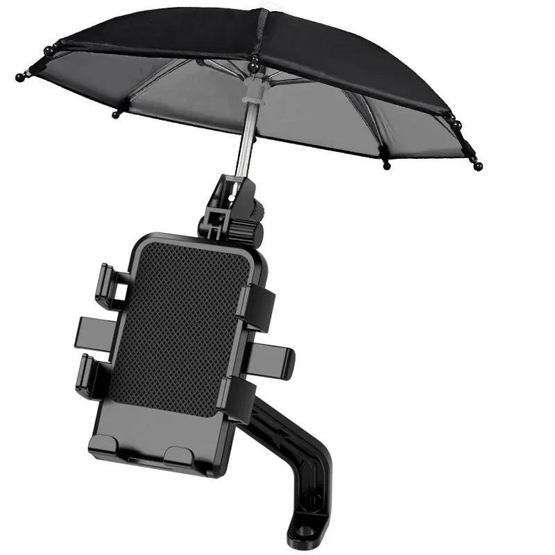 Suporte de Celular com Protetor Solar/Chuva