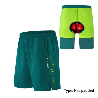 WOSAWE Men's Cycling Shorts 