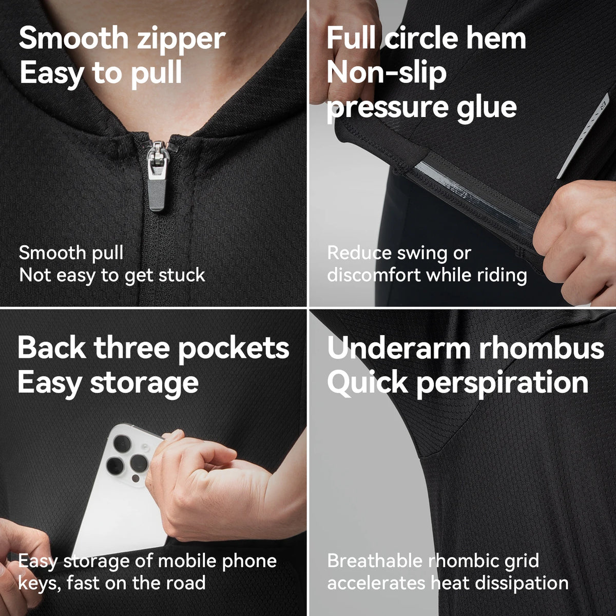 Camisa de Ciclismo Masculina ROCKBROS