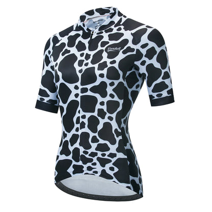 Jersey Ciclismo Feminina VENDULL Verão Manga Curta