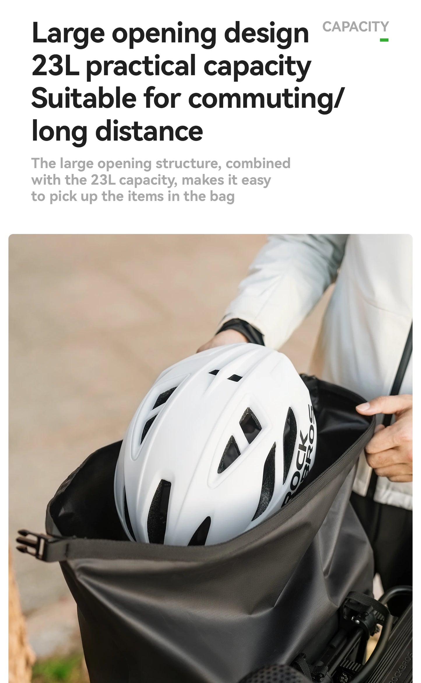 Alforge Lateral ROCKBROS 23L para Bicicleta