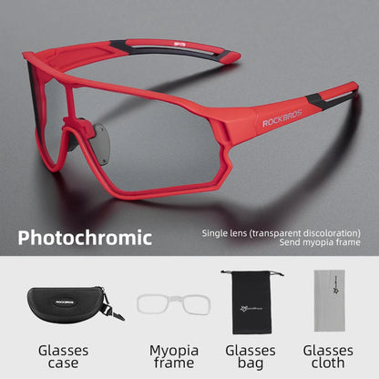 ROCKBROS Photochromic UV400 Cycling Glasses