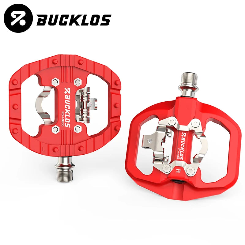 BUCKLOS Dual Function SPD Bicycle Pedal + Platform