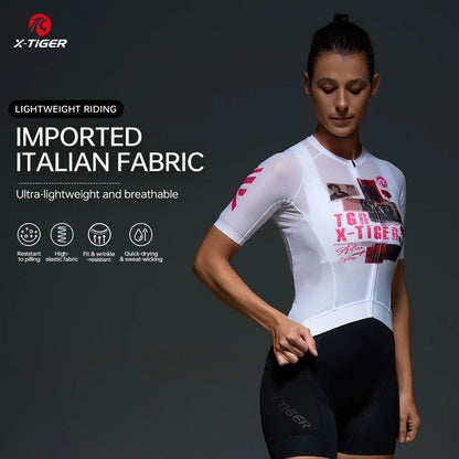 Jersey de Ciclismo Feminina X-TIGER Boundless