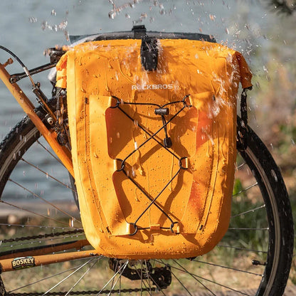 Bolsa Traseira para Bagageiro de Bicicleta 25L Impermeável ROCKBROS