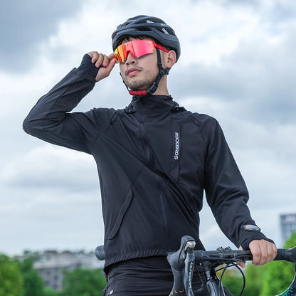 Jaqueta de Ciclismo Masculina ROCKBROS com Capuz