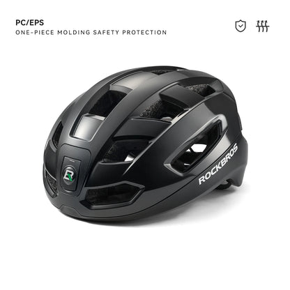 Capacete de Ciclismo ROCKBROS com Luz Integrada