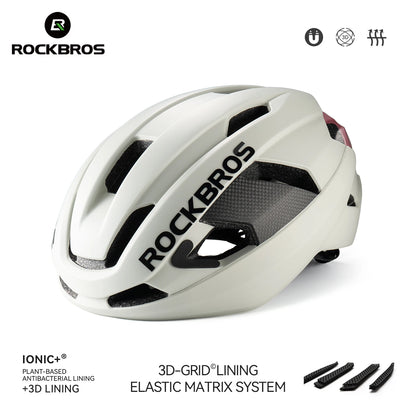 Capacete de Ciclismo ROCKBROS em Fibra de Carbono