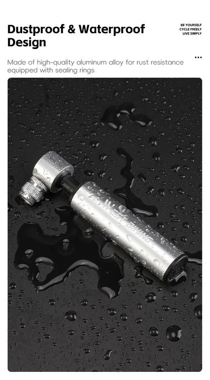 Mini Bomba de Ar Portátil WEST BIKING 120 PSI