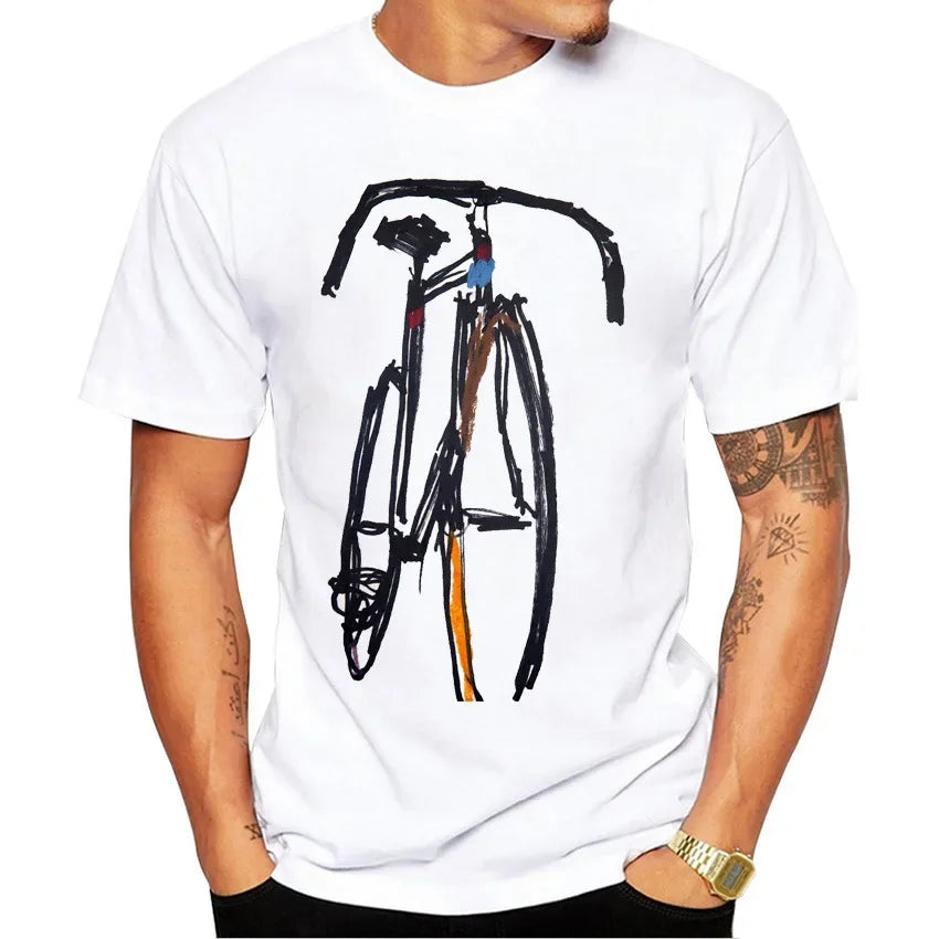 Camiseta Masculina Vintage Sports Bike