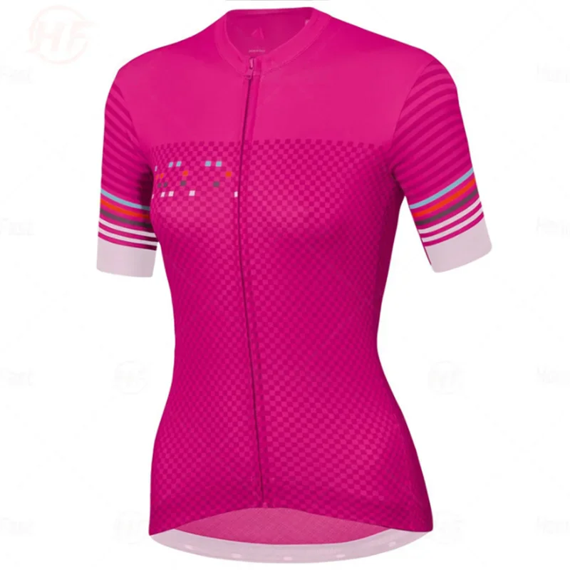 Camisa de Ciclismo Feminina Pro Team