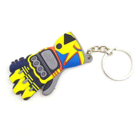 Rubber Keychain for Motorcycle
