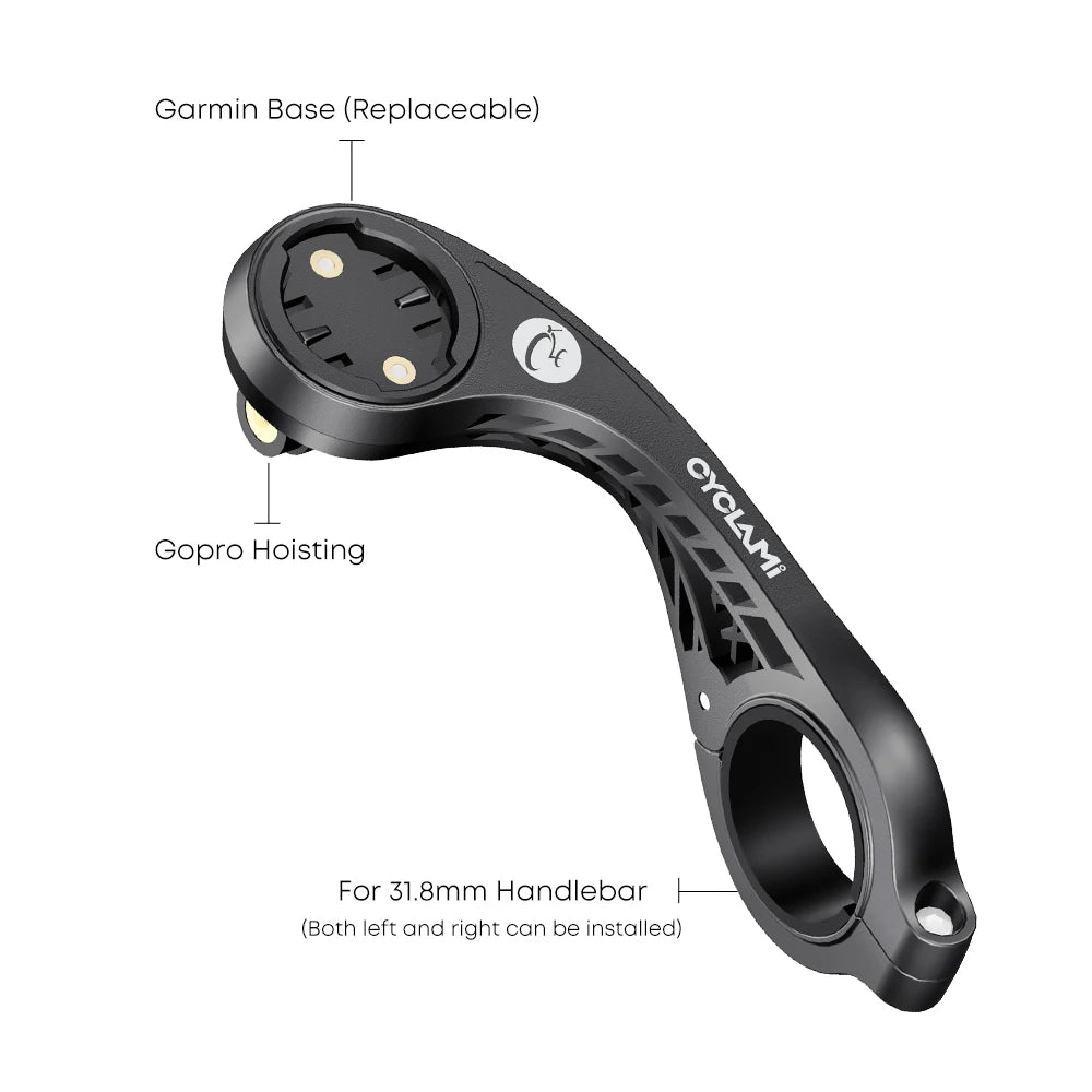 Suporte CYCLAMI S2 para Ciclocomputador e Farol
