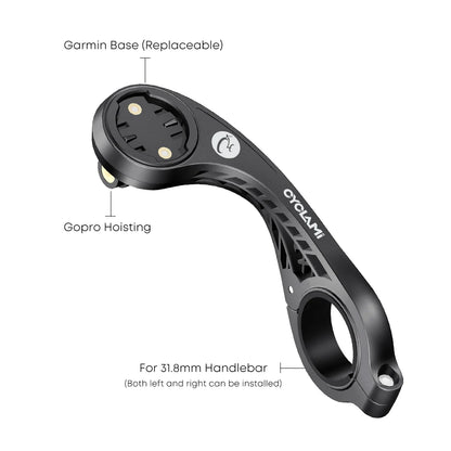 Suporte CYCLAMI S2 para Ciclocomputador e Farol
