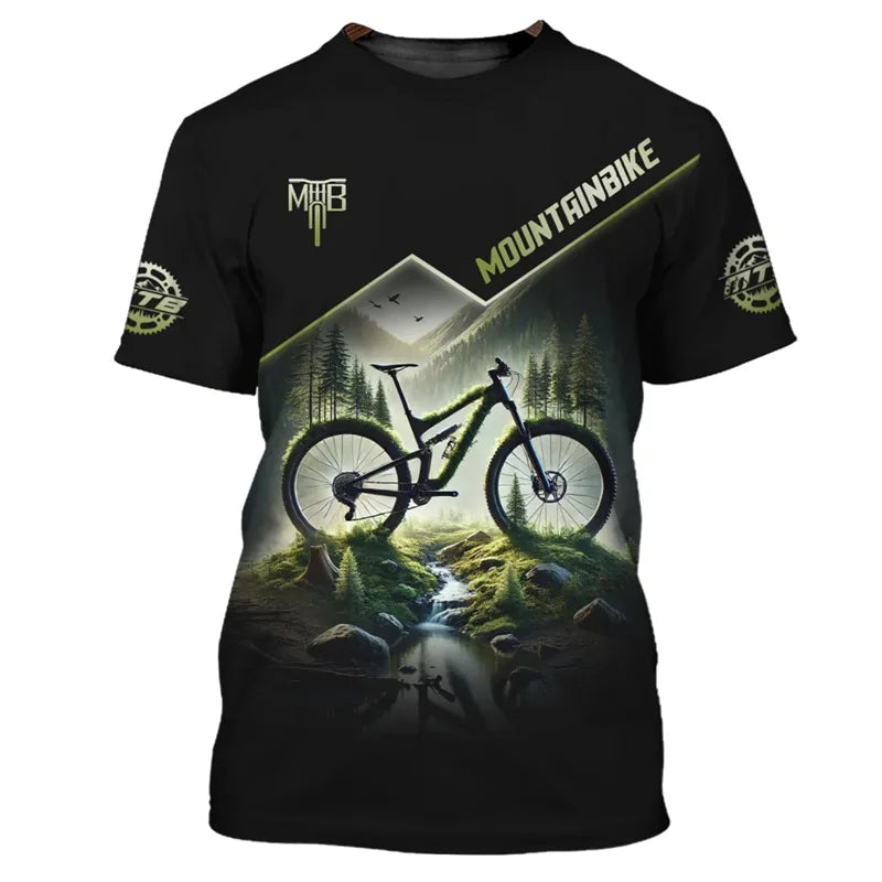 Camiseta de Ciclismo Masculina Mountain Bike