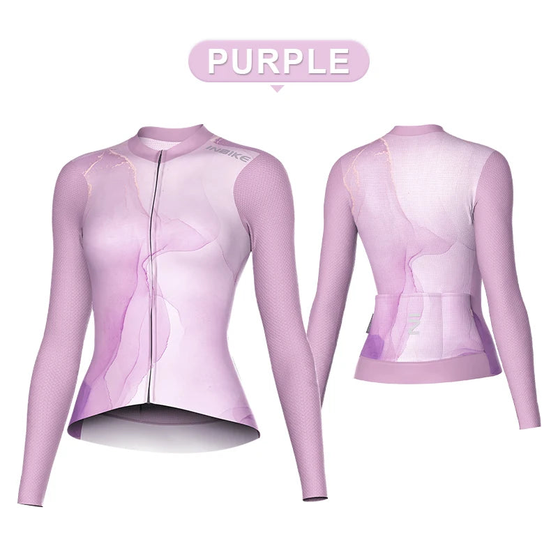 Camisa de Ciclismo Feminina INBIKE