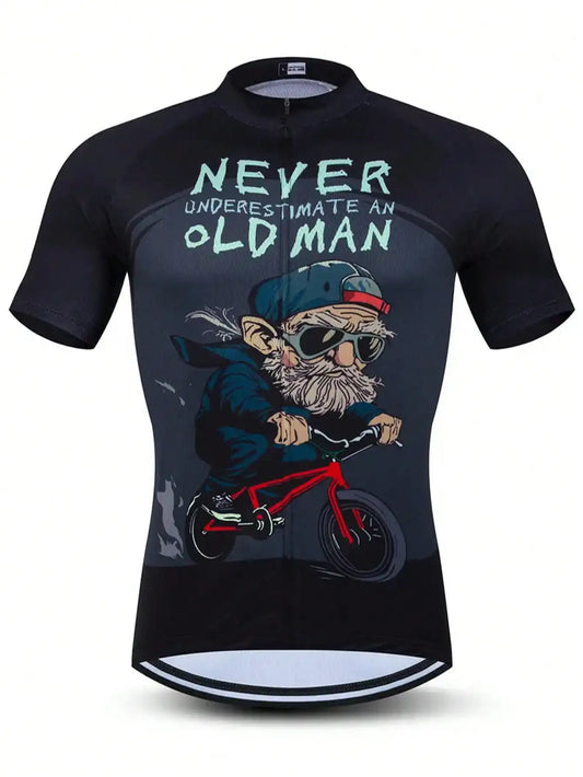 Camiseta de Ciclismo Masculina Manga Curta