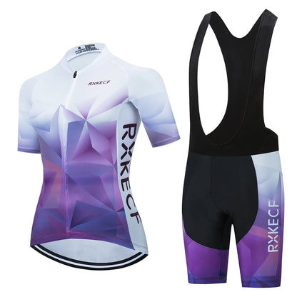Conjunto de Ciclismo Feminino RXKECF Pro