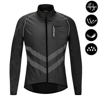 Jaqueta Corta Vento Masculina WOSAWE Refletiva
