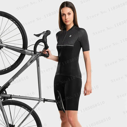 Conjunto Feminino de Ciclismo