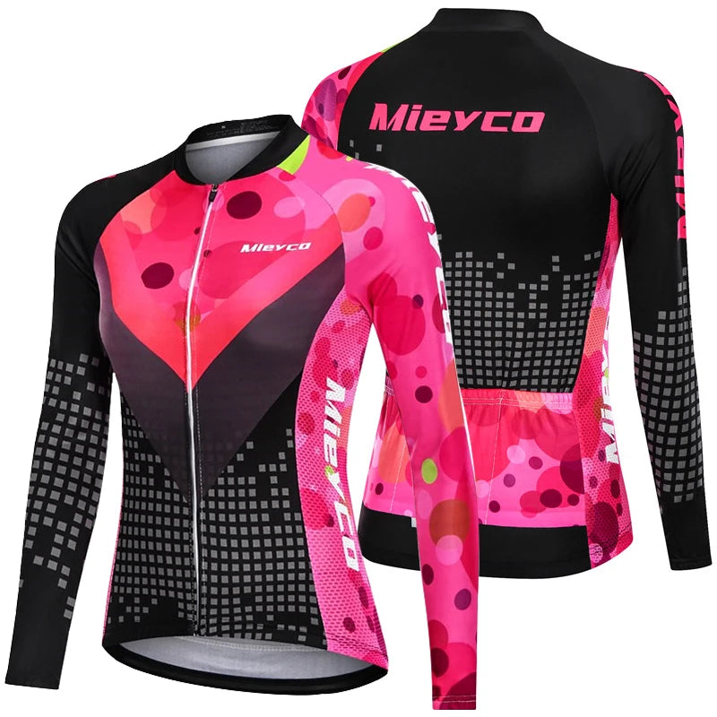 Camisa de Ciclismo Feminina MIEYCO