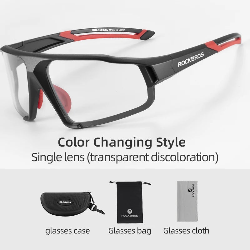 ROCKBROS Photochromic UV400 Cycling Glasses