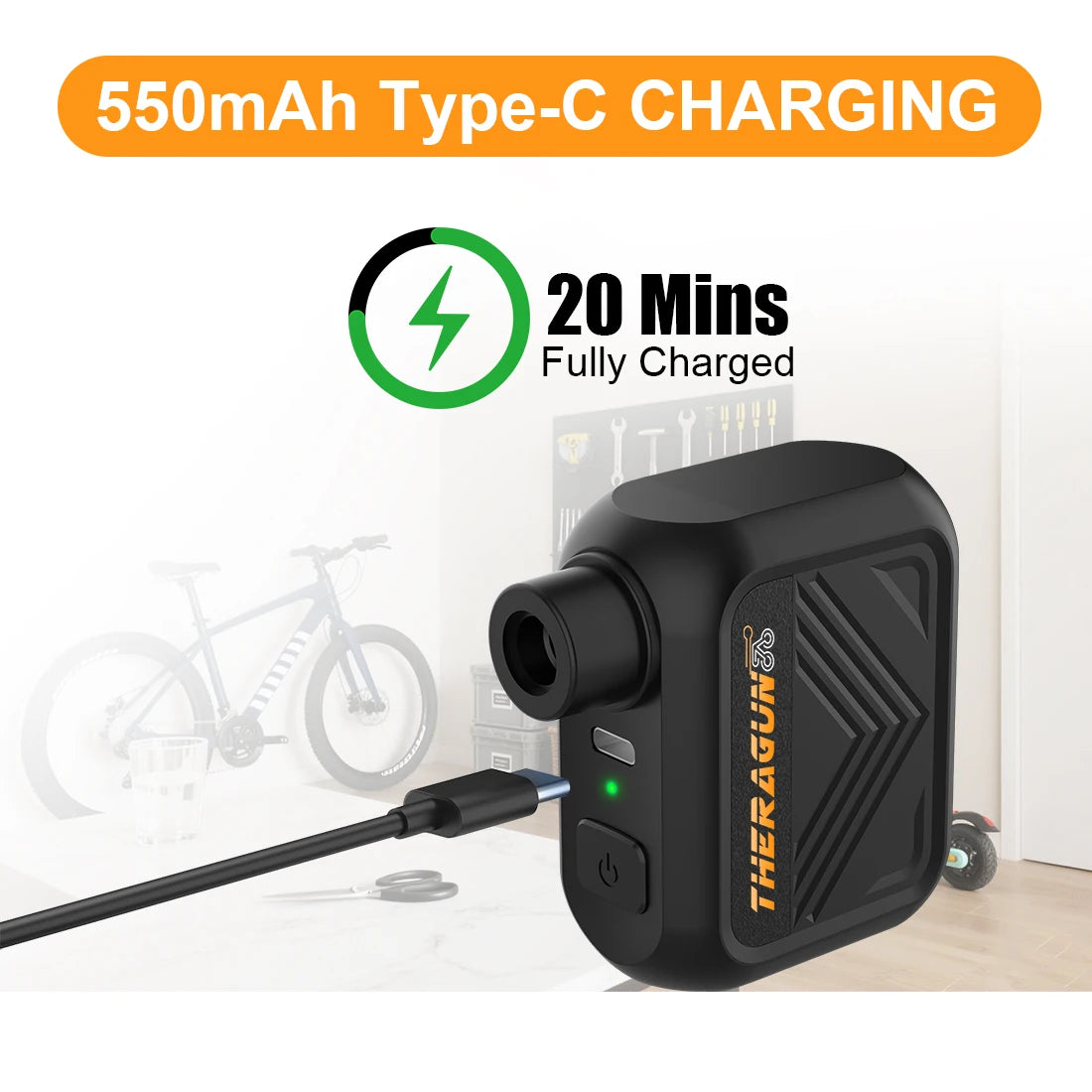 Mini Bomba de Ar Recarregável U1Pro