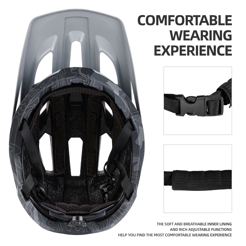 Capacete de Ciclismo BATFOX MTB