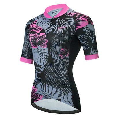 Jersey Ciclismo Feminina VENDULL Verão Manga Curta