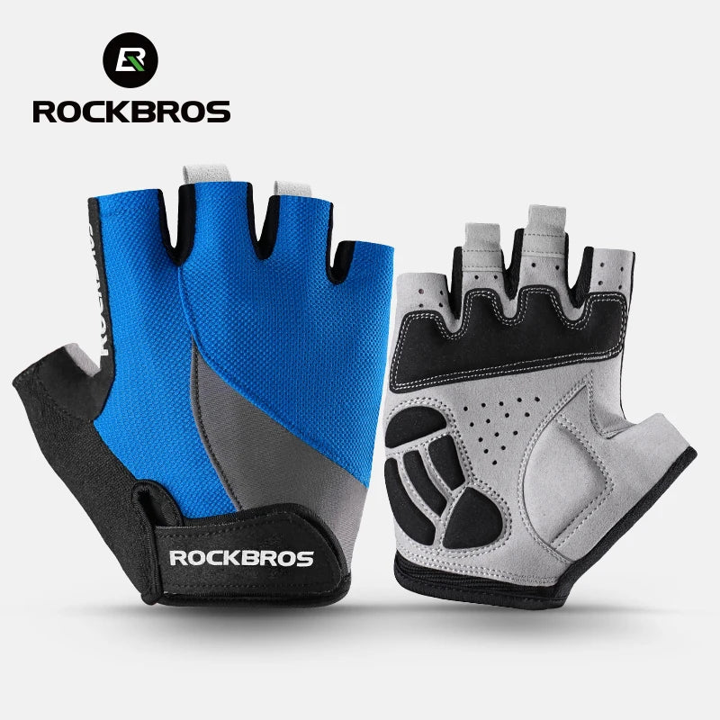 Luvas de Ciclismo ROCKBROS Meio Dedo