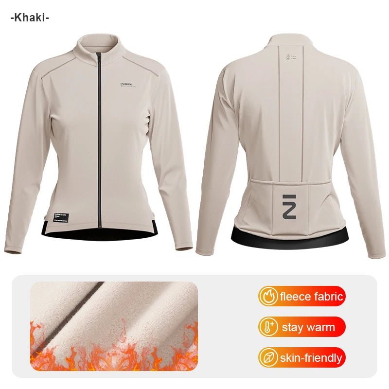 Jaqueta de Ciclismo Feminina INBIKE