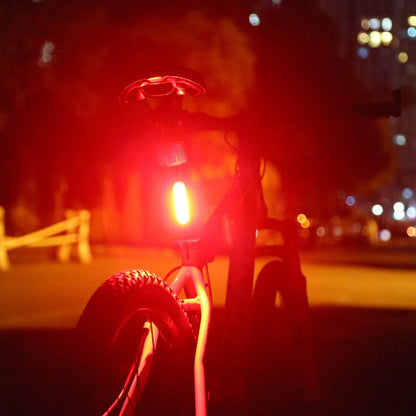 Luz Traseira de Bicicleta USB Recarregável