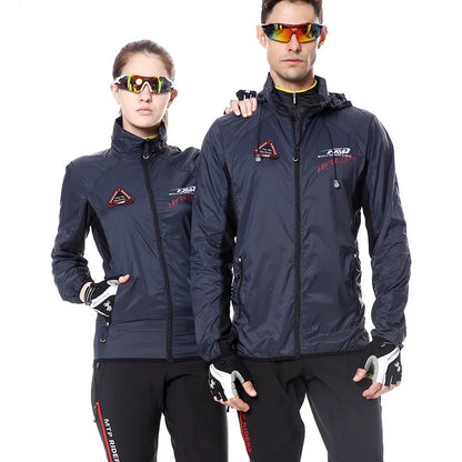Jaqueta de Ciclismo Ultraleve com Capuz