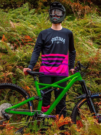 Camiseta Enduro de Manga Longa