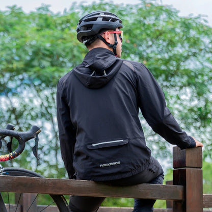 Jaqueta de Ciclismo Masculina ROCKBROS com Capuz