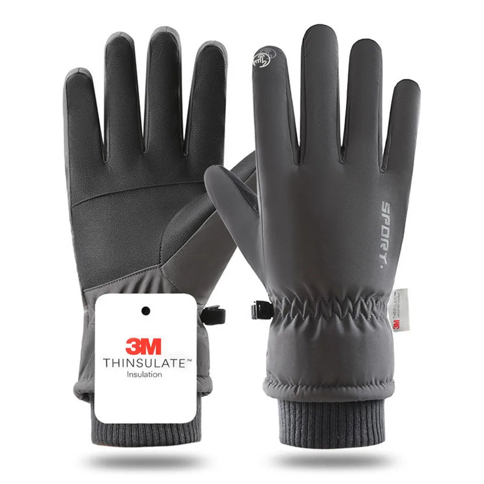 GTUBIKE Luvas de Inverno Impermeáveis