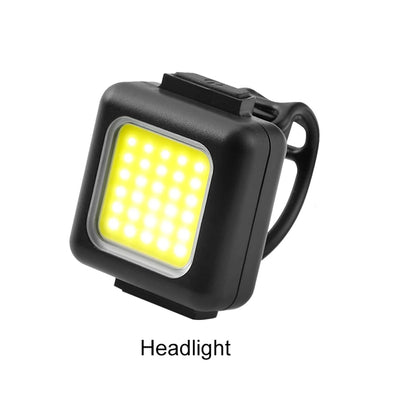 Kit Luzes Bike LED – Farol & Lanterna Traseira USB-C